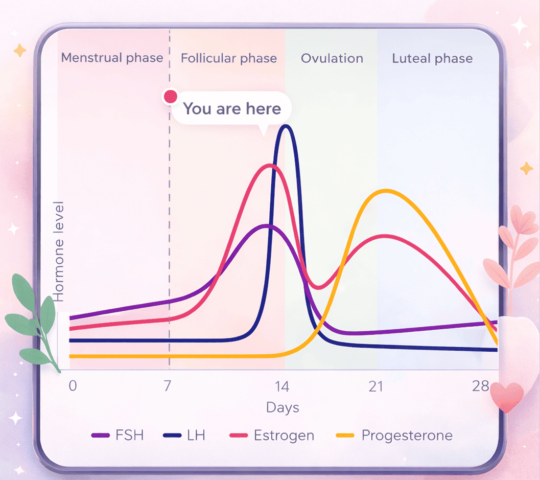Cycle insights chart